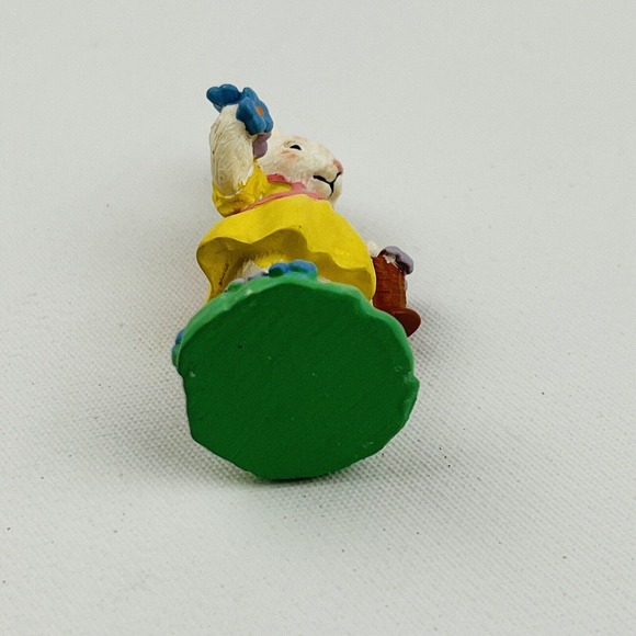 Cottontail Lane Flower Girl Bunny Figurine Easter Spring Midwest of Cannon Falls - Picture 5 of 5